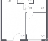 Продать Квартиры вторичка Аэростатная улица  14 к1 