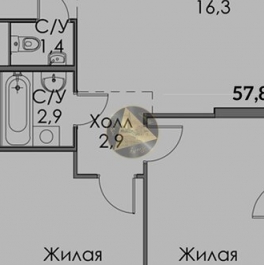 Продажа 4-комн квартиры на вторичном рынке Офицерский пер,  д. 6