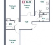 Продать Квартиры вторичка Муринское городское поселение, , Мурино, Ручьевский пр-кт  1/24 