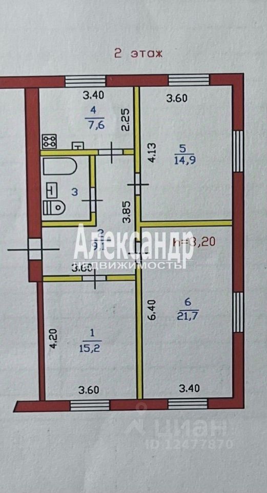 Продажа 3-комн квартиры на вторичном рынке Выборг, улица Большая Гвардейская, 1