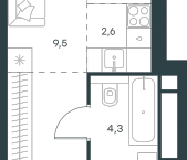 Продать Квартиры в новостройке Москва г., Озерная ул.   8
