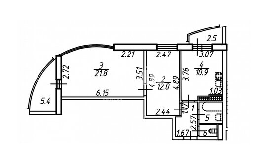 Продажа 2-комн квартиры на вторичном рынке Прокофьева ул