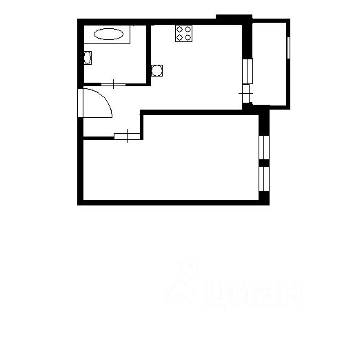 Аренда 1-комн квартиры на вторичном рынке 26-я Васильевского острова линия, 7
