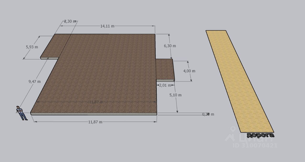 Продажа земли Новая Ропша садоводческий массив, Макаровец-1 СНТ, аллея 10-я Лесная,  д. 117