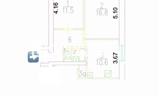 Продажа 2-комн квартиры на вторичном рынке Скаковая улица,  д. 13 к1