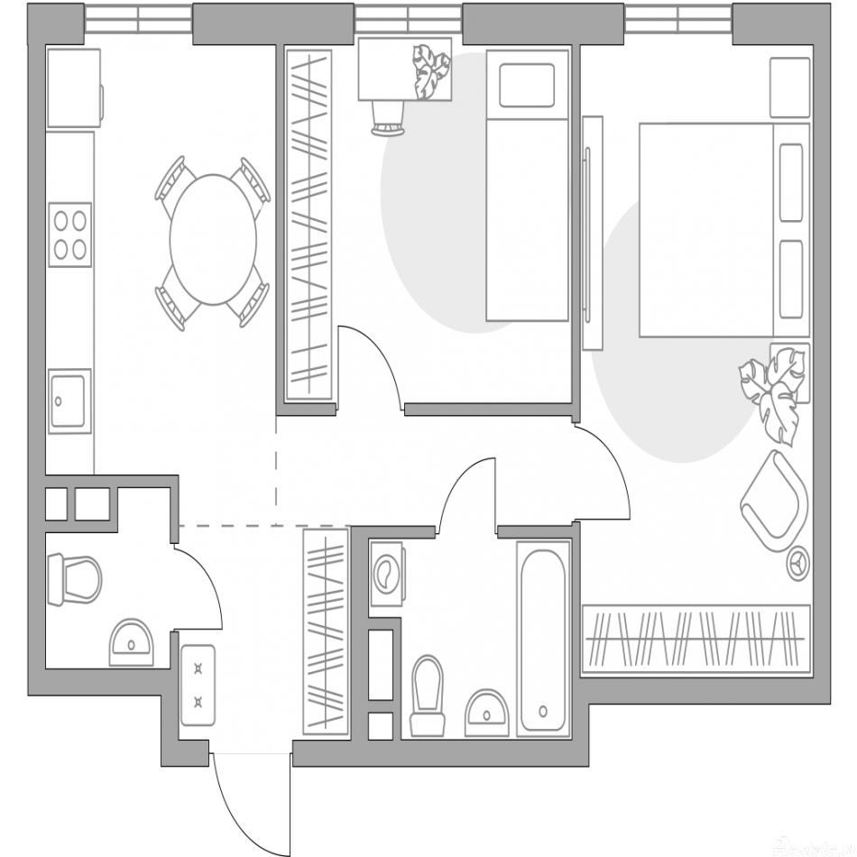 Продажа 2-комн квартиры в новостройке , Рязанский проспект, 4Ас2