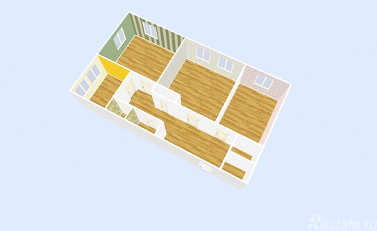 Продажа 3-комн квартиры на вторичном рынке улица Лётчика Пилютова,  д. 12