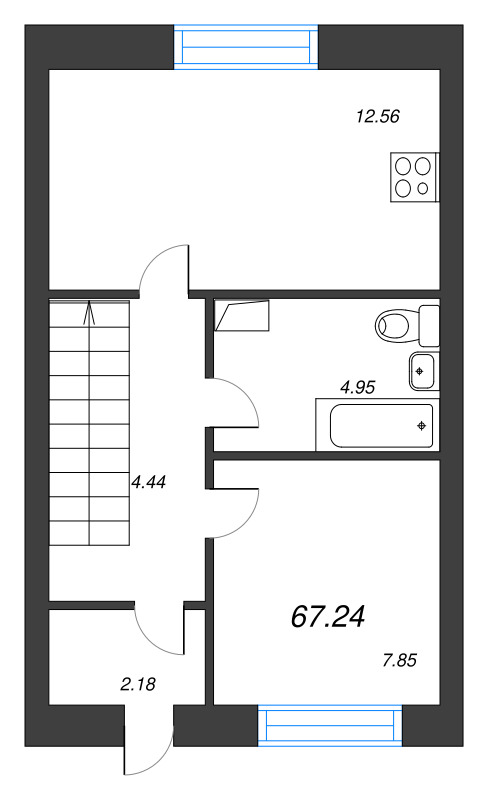 Продажа 3-комн квартиры в новостройке Федоровское д., Шоссейная ул.,  к. 21