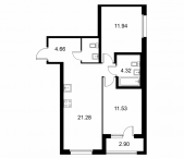 Продать Квартиры в новостройке Колпино г., Загородная ул.   B