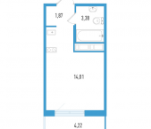 Продать Квартиры в новостройке Шушары п., Окуловская ул.   1