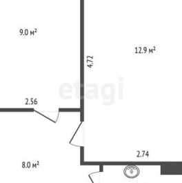 Продажа 2-комн квартиры на вторичном рынке ул Запорожская,  д. 23,  к. 2