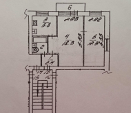 Продажа квартиры на вторичке Домодедово г, Белые Столбы мкр, Московская 2-я ул,  д. 58