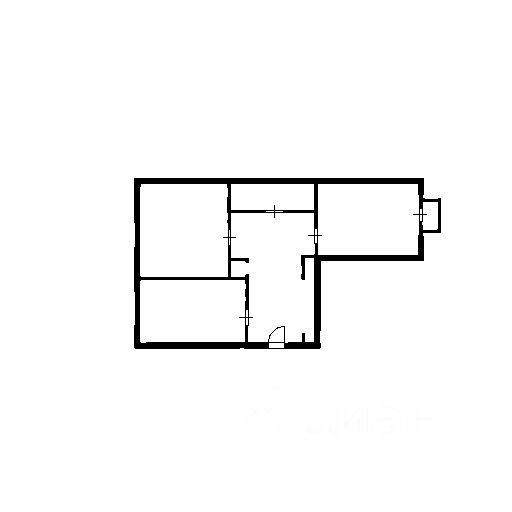 Аренда 2-комн квартиры на вторичном рынке Тверская улица, 6С1
