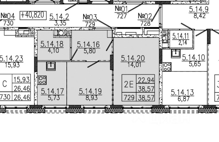 Продажа 2-комн квартиры в новостройке Внуковская Б. ул,  д. вл8