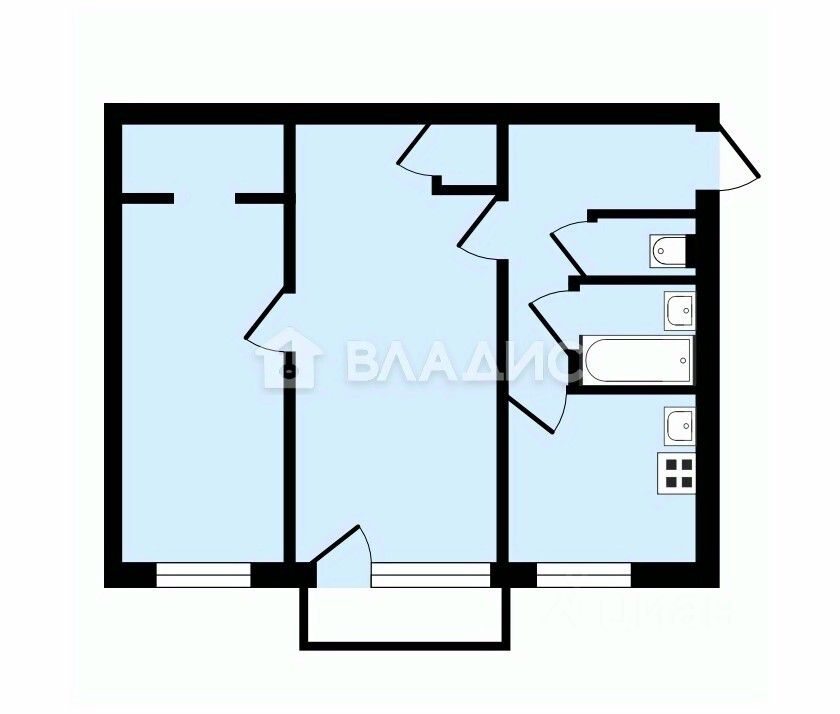 Продажа 2-комн квартиры на вторичном рынке Гданьская улица, 21