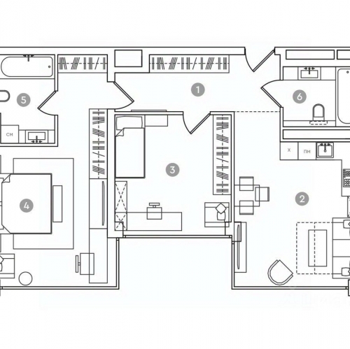 Офис проспект Академика Сахарова,  д. 7