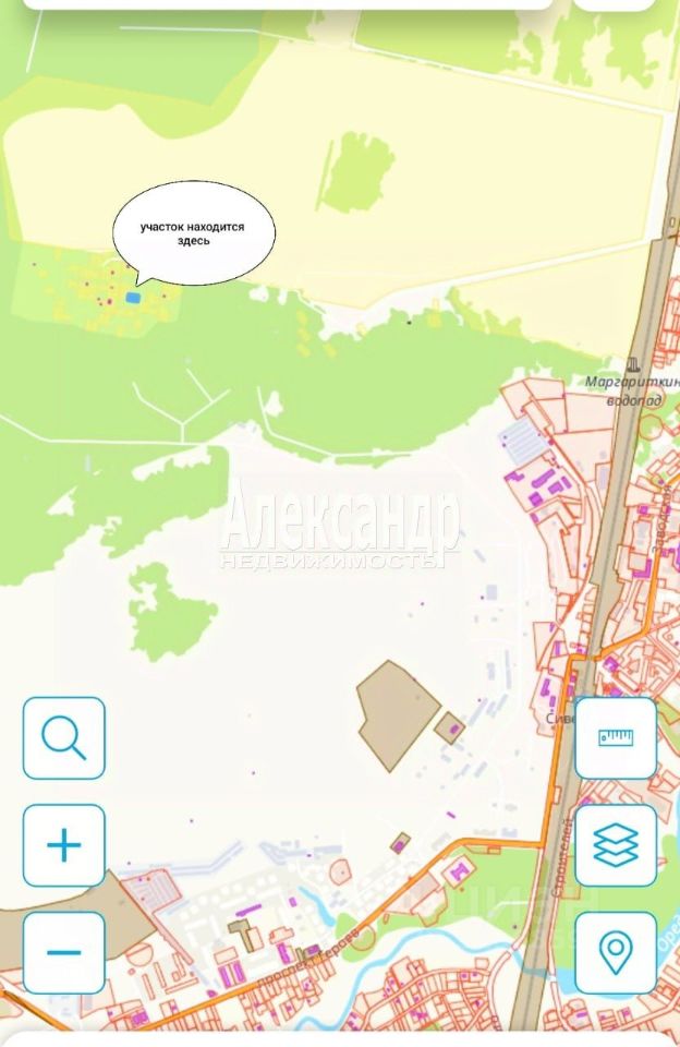 Продажа земли Сиверский СНТ