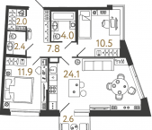 Продать Квартиры в новостройке Курортный район, Зеленогорск, Ленина пр., д. 38   