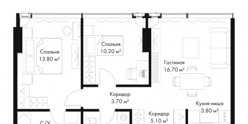 2-комн квартира пр-кт Ленинградский, вл. 8