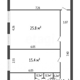 Продажа 3-комн квартиры на вторичном рынке линия 8-я В.О.,  д. 45/34