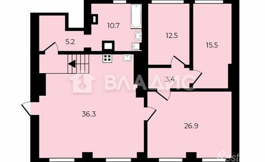 Продажа 3-комн квартиры на вторичном рынке улица Асафьева