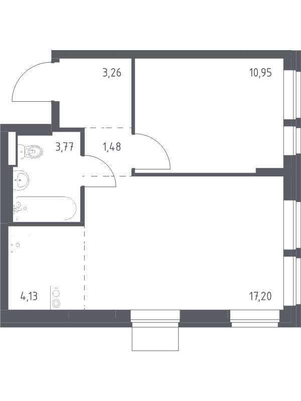 Продажа 1-комн квартиры в новостройке Балашиха г., Балашихинское ш.,  к. 3