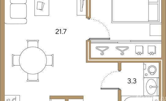 Продажа 1-комн квартиры на вторичном рынке 19-я линия,  д. 16,  к. 2