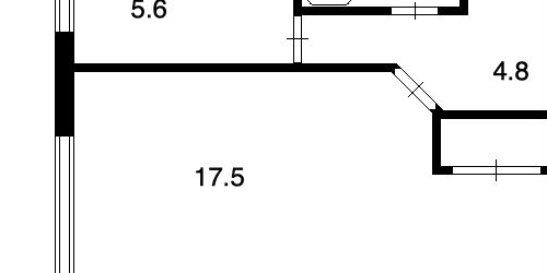 1-комн квартира пос. Стрельна, улица Гоголя, 9