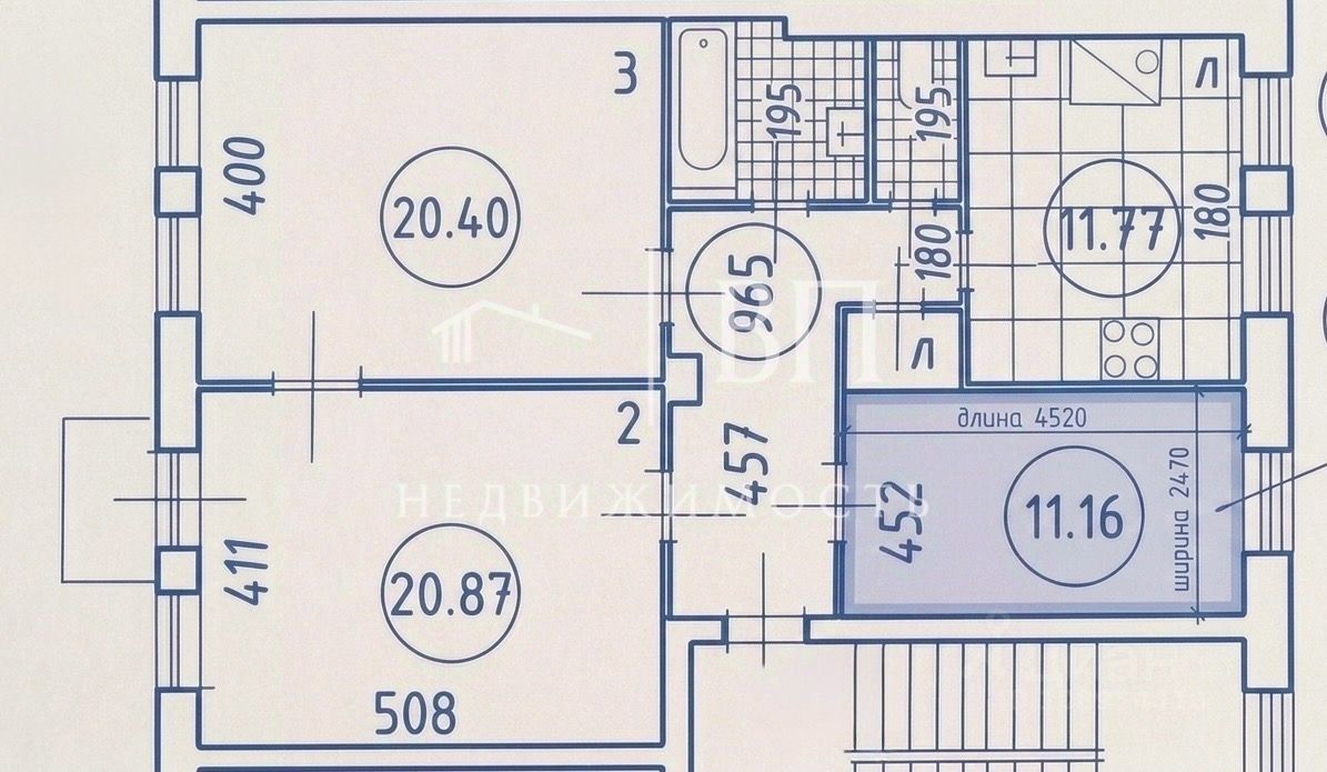 Продажа 3-комн квартиры на вторичном рынке Свеаборгская улица, 15