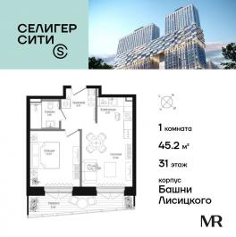 Продажа 1-комн квартиры в новостройке Дмитровское шоссе, вл. 87