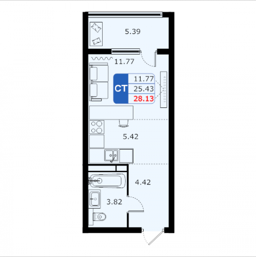 Студия Домодедово с., Творчества ул.,  к. 14