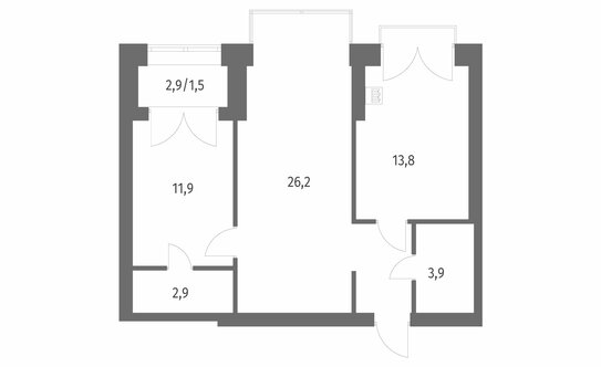 Продажа 2-комн квартиры на вторичном рынке ул Академика Константинова,  д. 1,  к. 2