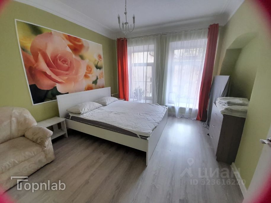 Аренда 3-комн квартиры на вторичном рынке улица Рубинштейна, 22Б