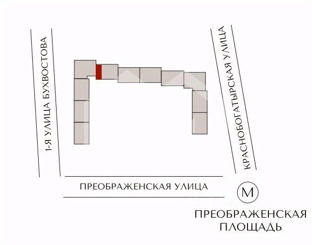 Продажа торгового помещения Бухвостова 1-я ул,  д. 2,  к. 3