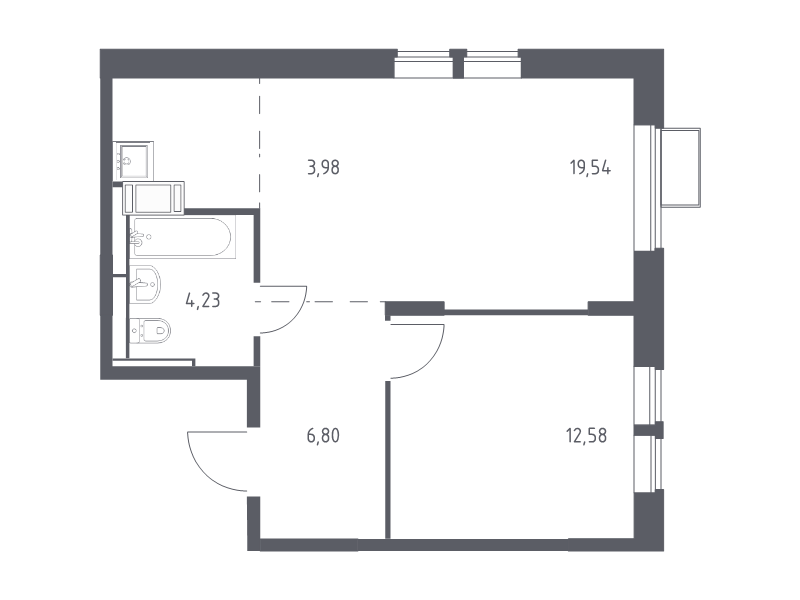 Продажа 1-комн квартиры в новостройке Путилково д., Путилковское ш.,  к. 27