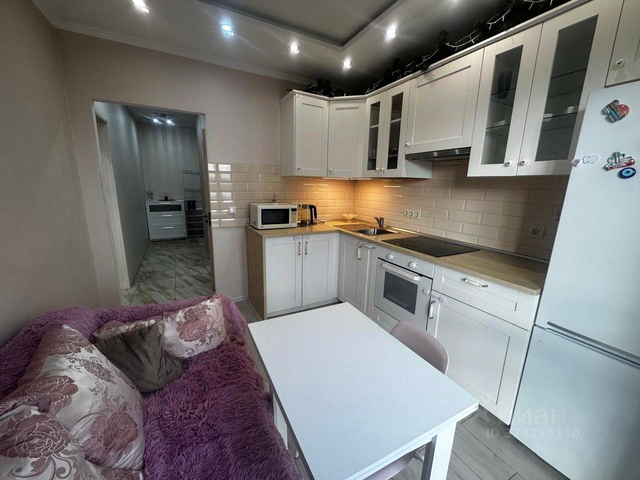 Аренда 1-комн квартиры на вторичном рынке Зенино ЖК Самолет мкр, Люберцы, улица Вертолетная,  д. 10