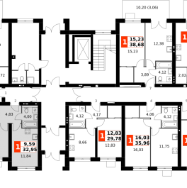 Продажа 1-комн квартиры в новостройке дер. Мартемьяново, ул. Парковая