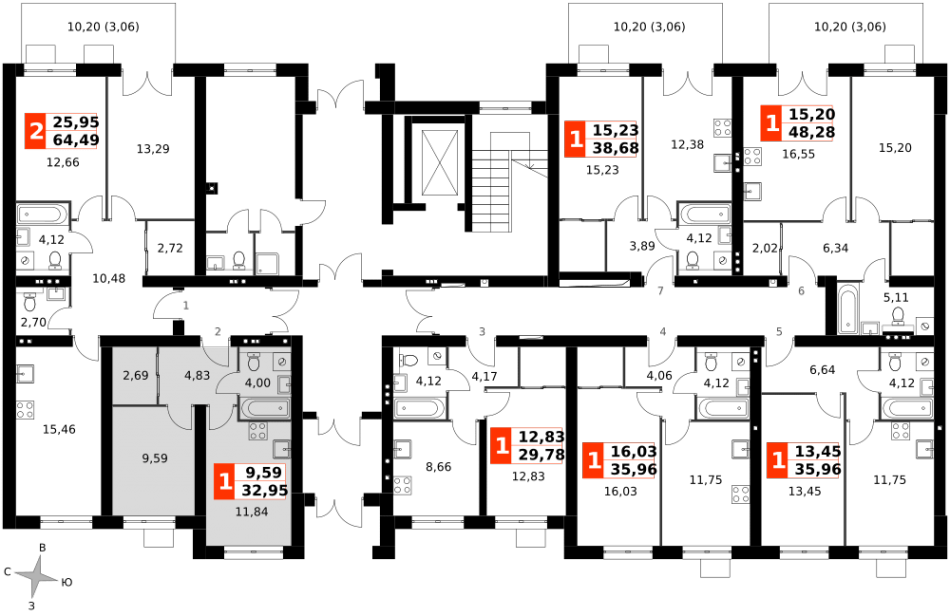 Продажа 1-комн квартиры в новостройке дер. Мартемьяново, ул. Парковая