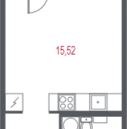 Продажа студии Пушкин г., 1-я линия, территория Лесное, к. 1.2 Продажа студии Пушкин г., 1-я линия, территория Лесное, к. 1.2