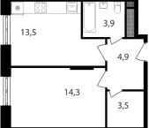 Продать Квартиры в новостройке Москва г., Варшавское ш.   1