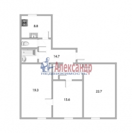 Продажа 3-комн квартиры на вторичном рынке Карташихина ул. ,  д. 10/97