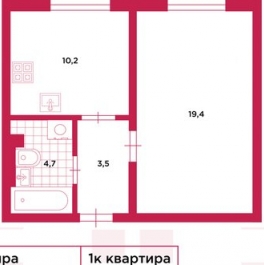 Продажа 1-комн квартиры на вторичном рынке Архивная улица,  д. 11 к3 с1