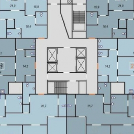 Продажа 3-комн квартиры на вторичном рынке улица Покрышкина,  д. 3