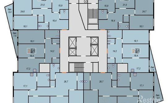 Продажа 3-комн квартиры на вторичном рынке улица Покрышкина,  д. 3