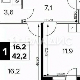 Продажа 1-комн квартиры на вторичном рынке Ленинградское ш,  д. 228 к5