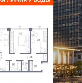 Продажа 2-комн квартиры на вторичном рынке ул Судостроительная,  д. 53