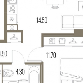 Продажа 1-комн квартиры в новостройке Ленинградское ш,  д. 57,  к. 2