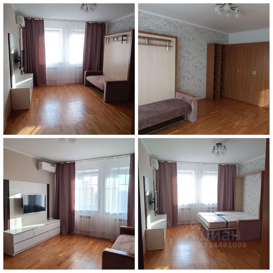 Аренда 1-комн квартиры на вторичном рынке Мытищи, улица Веры Волошиной, 56