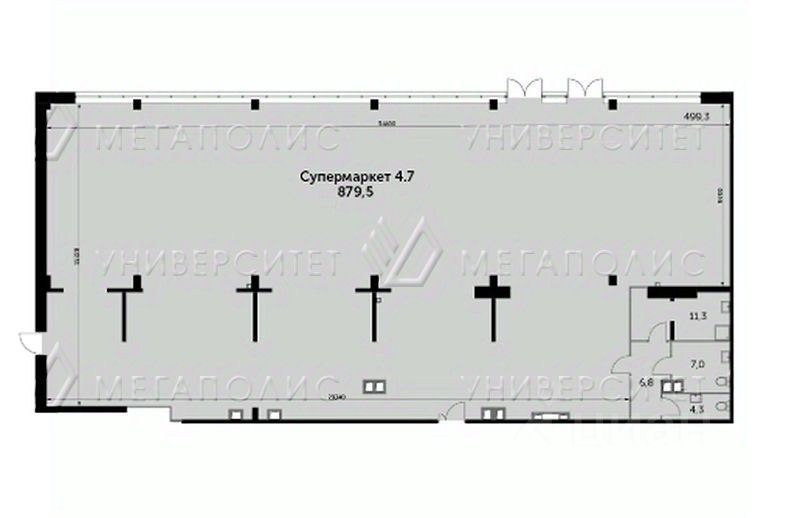 Продажа торгового помещения Волоколамское ш,  д. 71/22,  к. 3