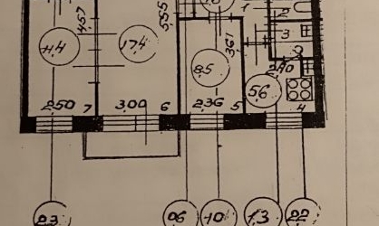 3-комн квартира улица Федосеенко, 24